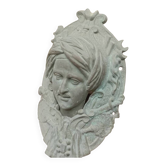 Billiard corner, bronze door knocker