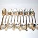 Housewife 48 vintage table cutlery in silver metal sfam - knife spoons coffee fork x12