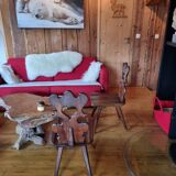 Chaises alpine de mariage rustiques