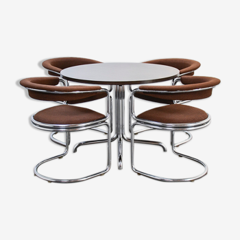 DINING SET by Milo Baughman for Thonet