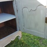 Low sideboard Louis XV patinated