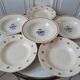 Lot de 6 assiettes creuses Digoin Gien années 30