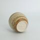 Small Mid-Century Modern Scandinavian Collection Vase in Beige Stoneware by Gunnar Borg for Höganäs
