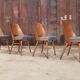 Suite of 4 chairs 515 Oswald Haerdtl's  for Thonet