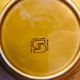 Plates 19cm Barbotine earthenware stamped Sarreguemines France