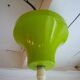 Vintage hanging green apple metal 1980s