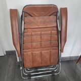Maule Marga folding armchair, vintage Italian design, 70s