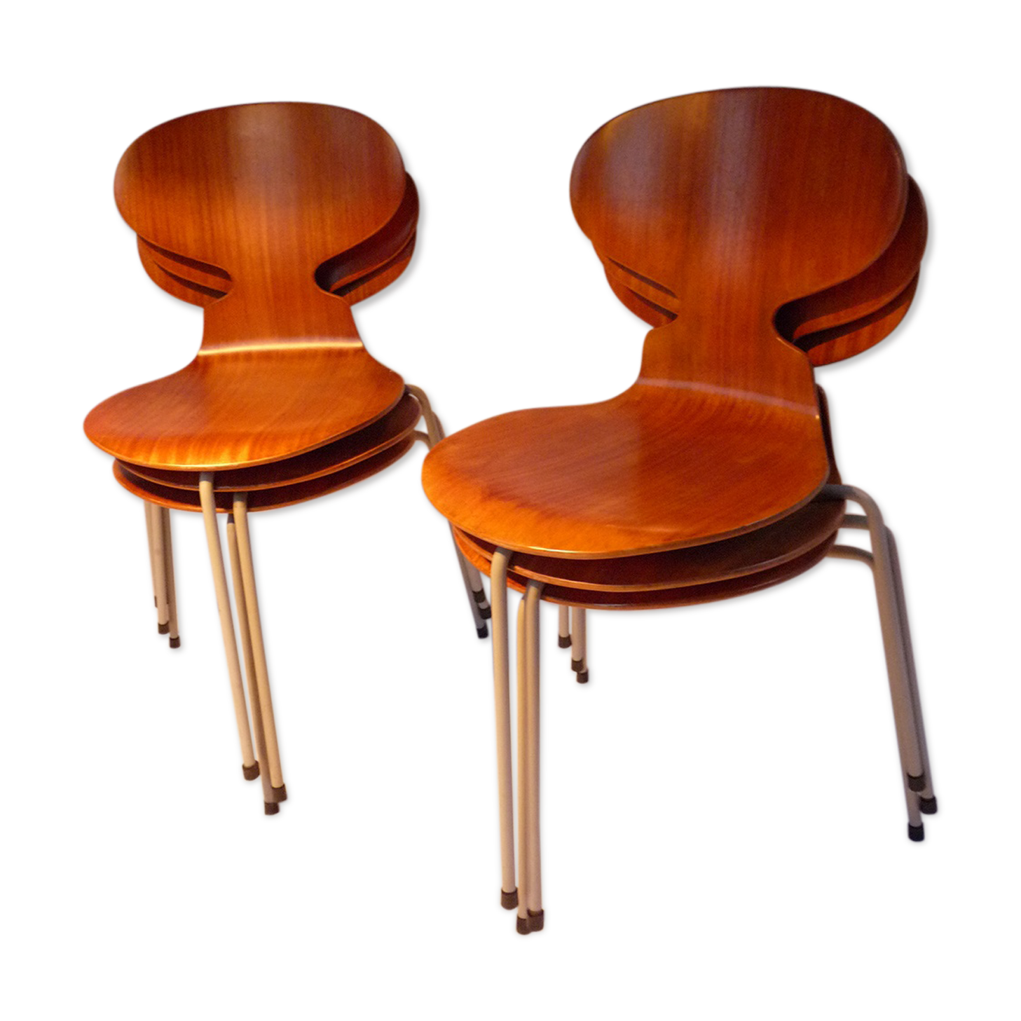 6 "ant chair" model 3100 by Arne Jacobsen