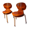 6 chaises "ant chair" modèle 3100 par Arne Jacobsen