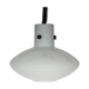 White limburg glas ufo pendant lamp