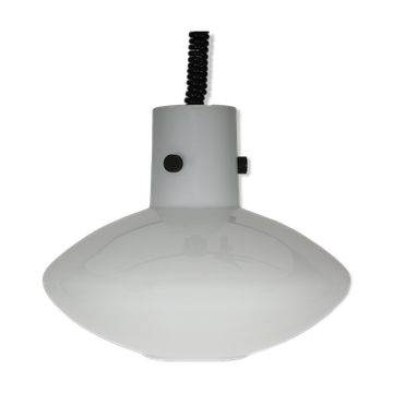 White limburg glas ufo pendant lamp