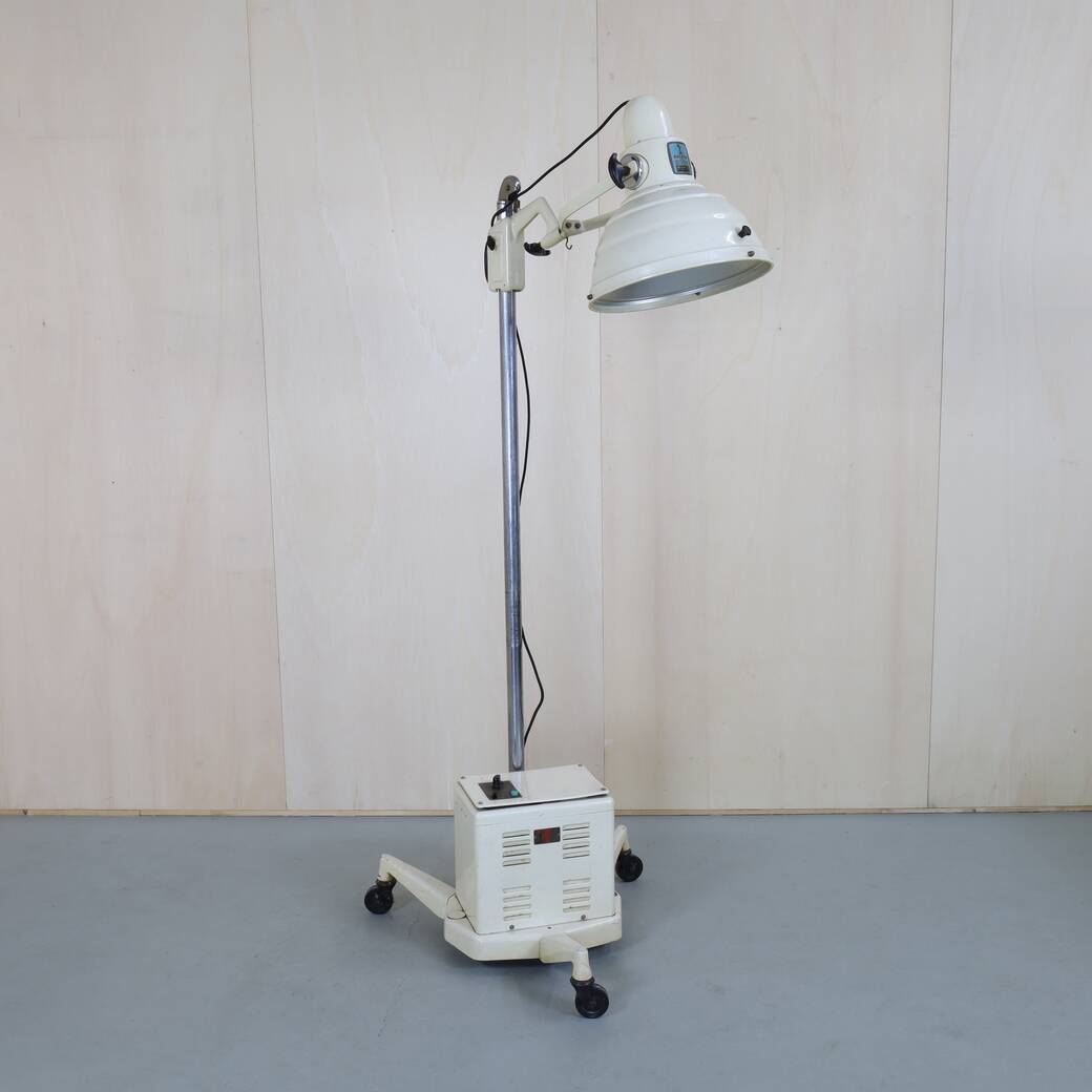 Vintage medical floor lamp hanovia alpine sun