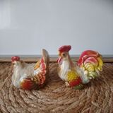 Salt and pepper shaker Hen and Rooster