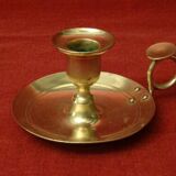 Brass bronze hand candle holder