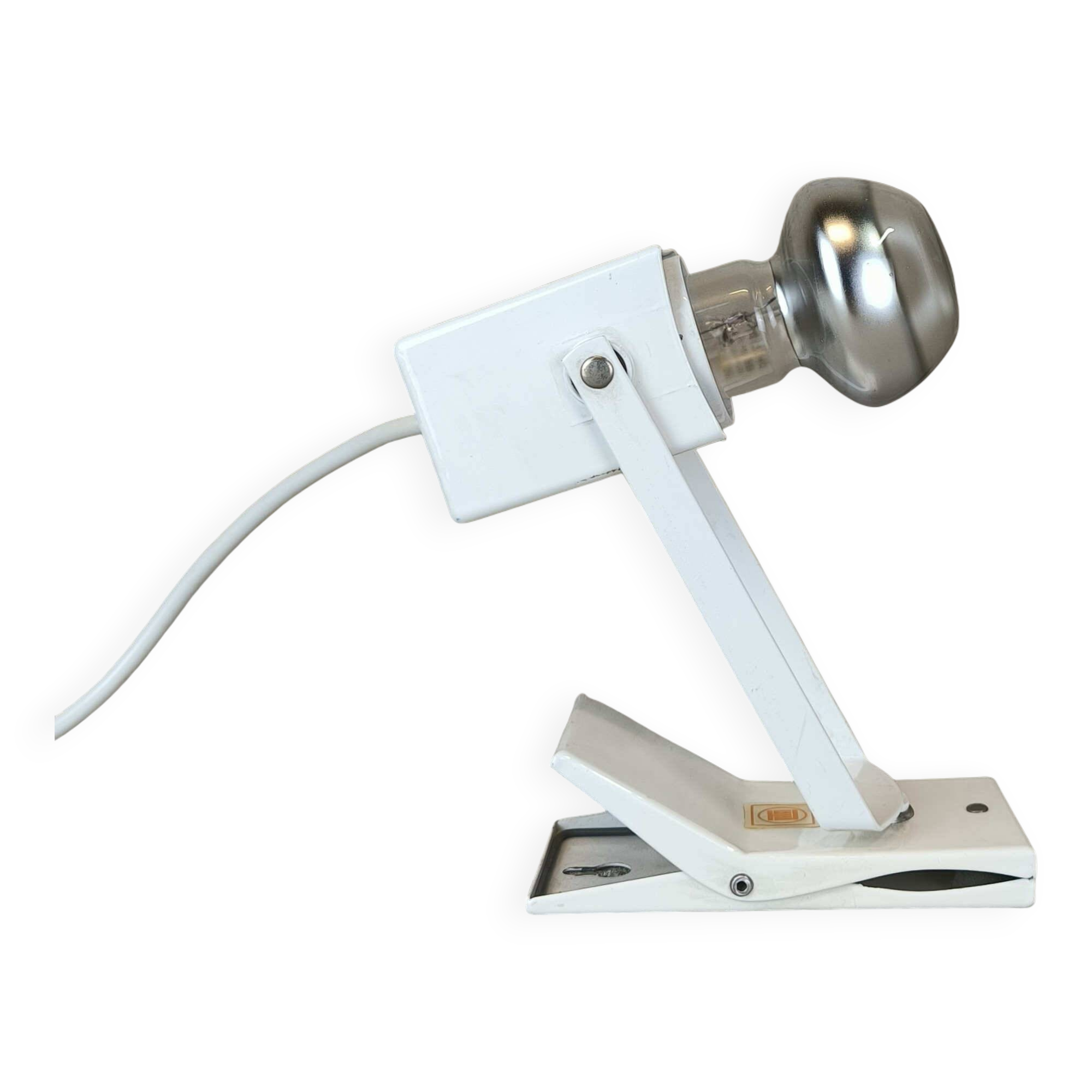 LITA vintage white clip-on spotlight