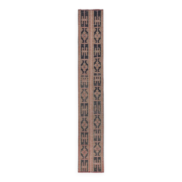 Tapis de couloir turc vintage 48x297 cm