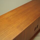 Teak sideboard, Danish design, 1970s, production: Westergaard