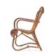 Rattan armchair, 1950s