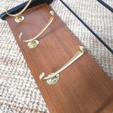 Boomerang coat rack attributed to Alfred Hendrickx