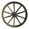 Old cart wheel. diameter: 44 cm