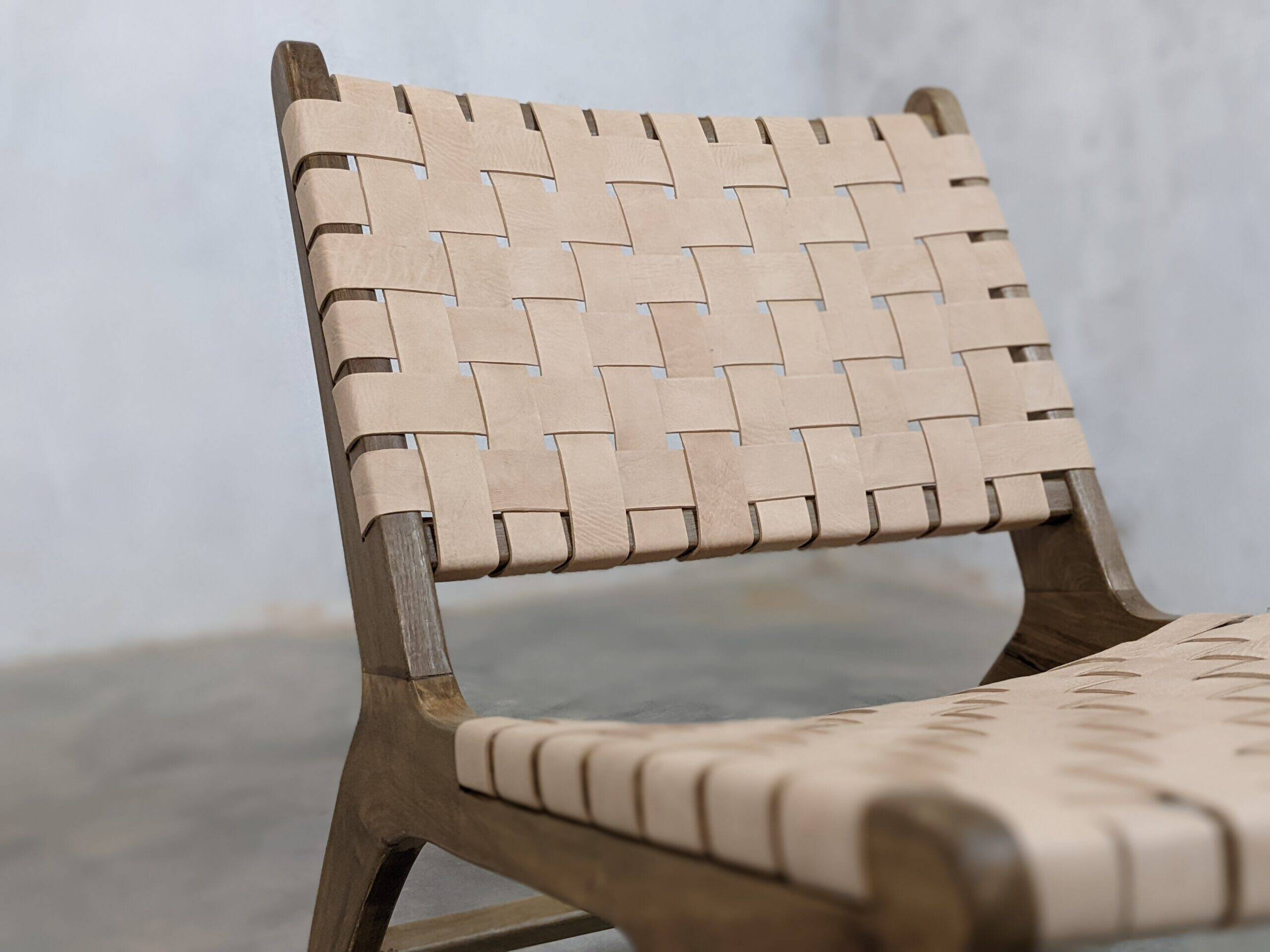 Two leather armchairs