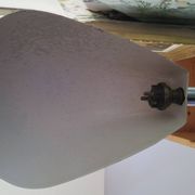Vintage desk lamp in chrome metal