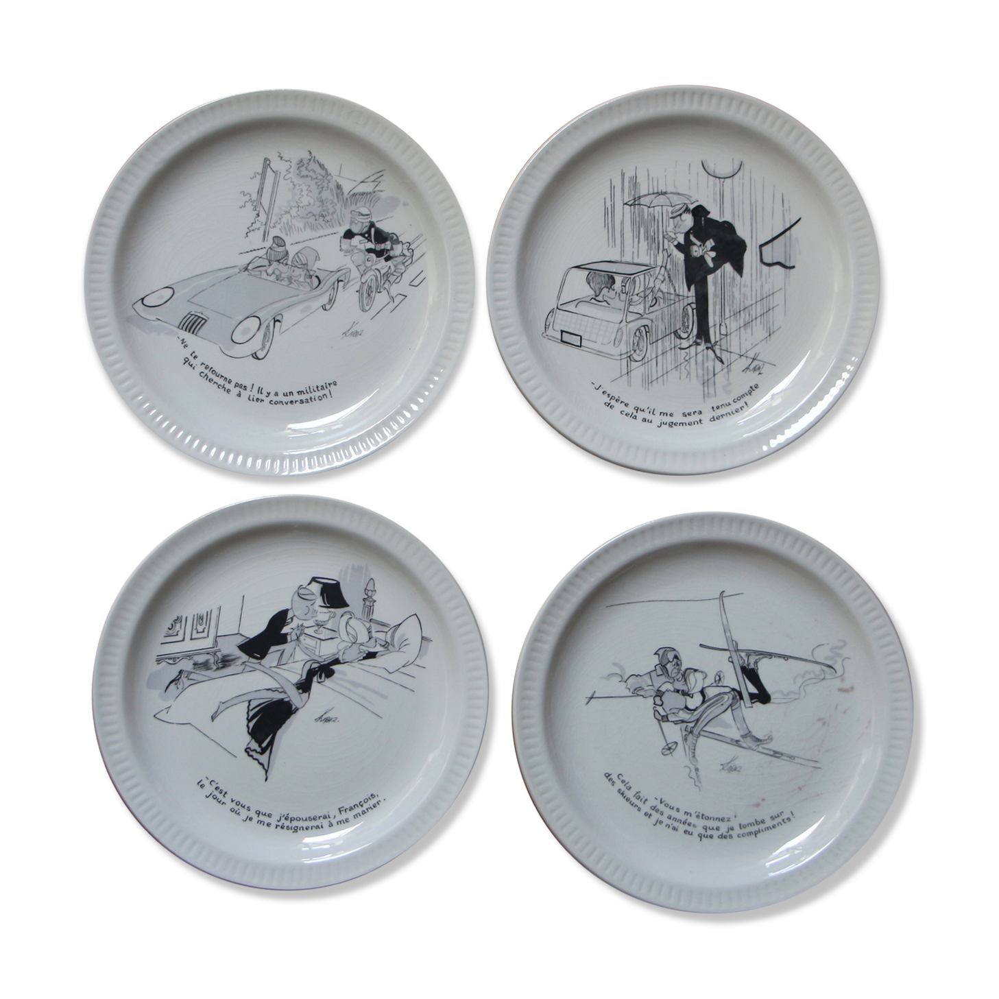 Talking plates designed by Kiraz