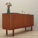 Buffet en teck, design suédois, années 1960, fabrication : Örnen Möbelfabrik