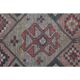 Boho Chic Turkish Pink Vintage Oushak Wool Runner Rug 82x271