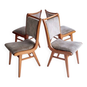 lot 4 chaises salle