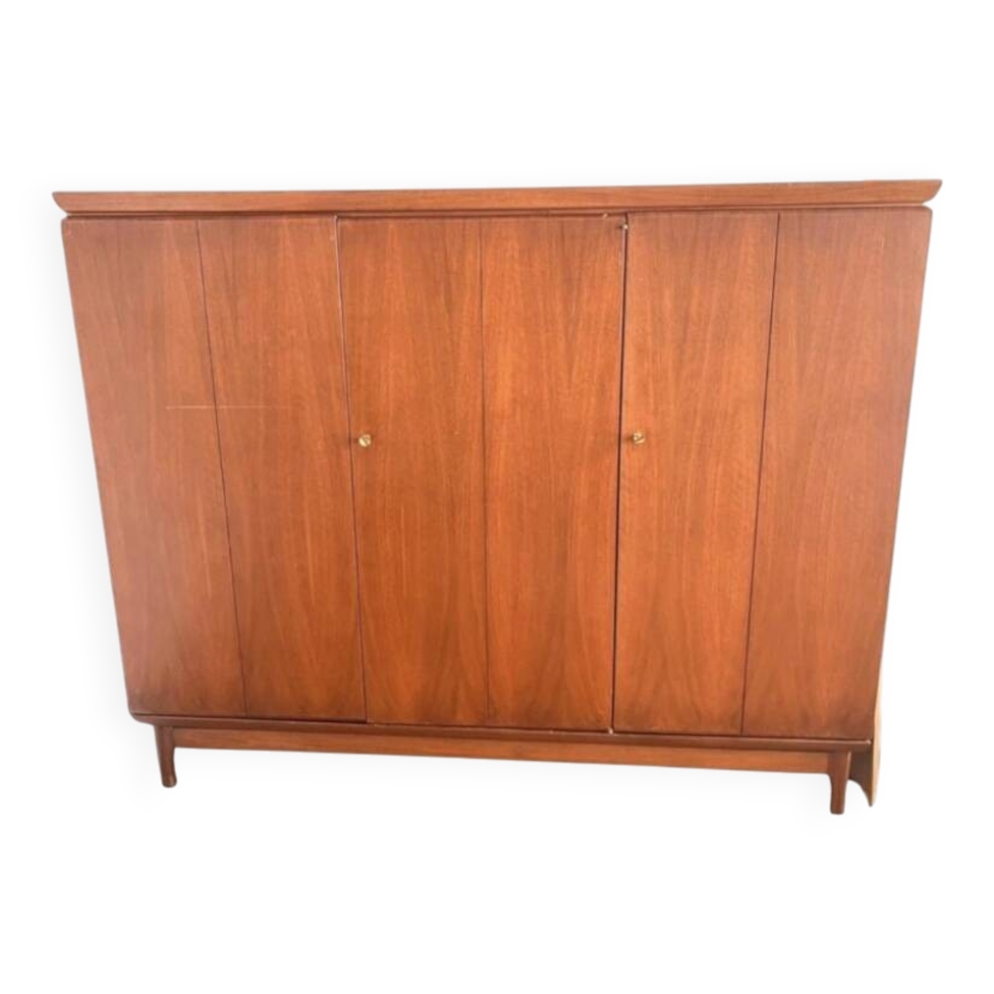 Vintage Scandinavian teak wardrobe