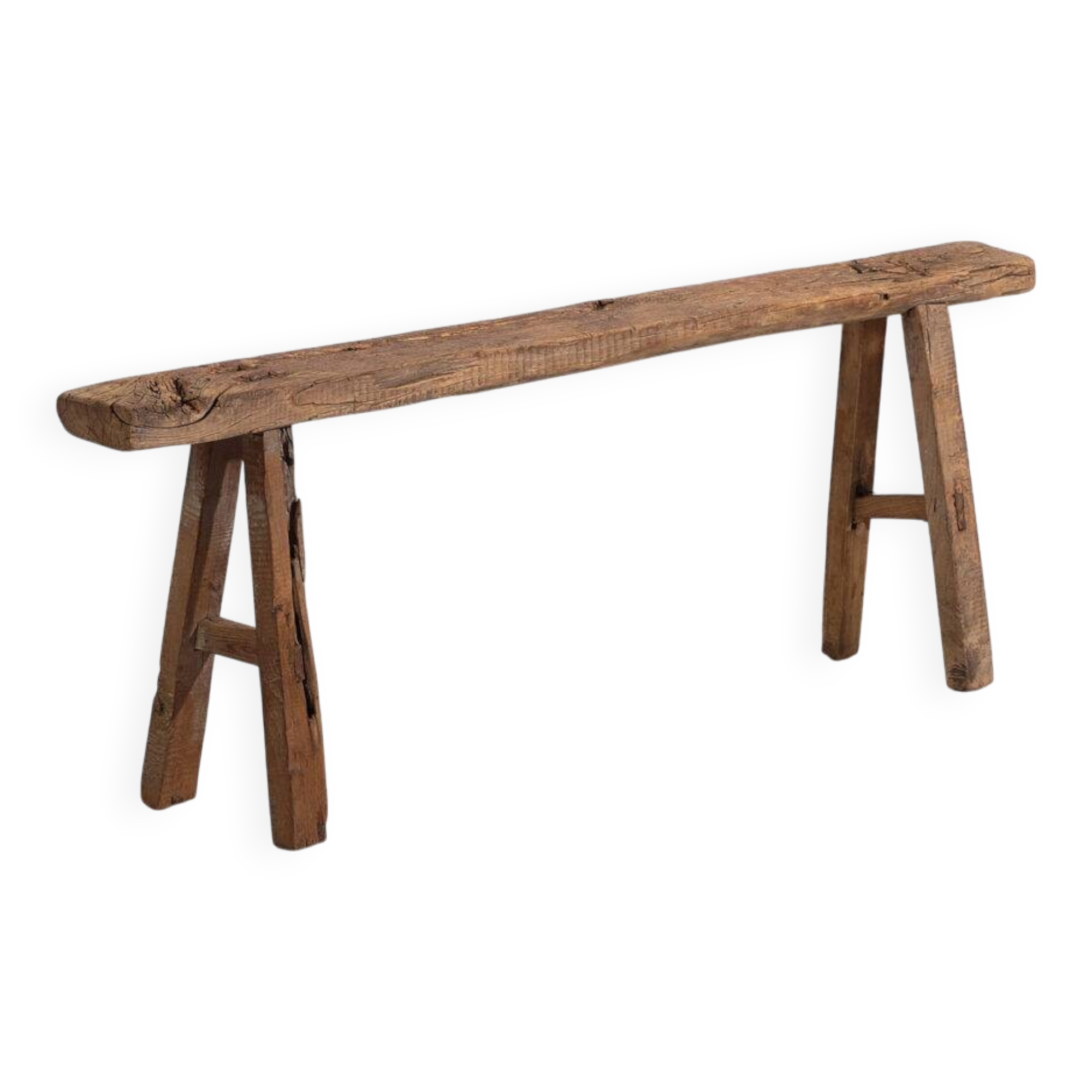 Old bench in wabi-sabi style (c. 1870) #79