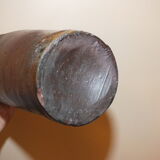 Old terracotta bottle with small spout
