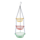 Suspension of 3 metal fruit baskets, circa 1980