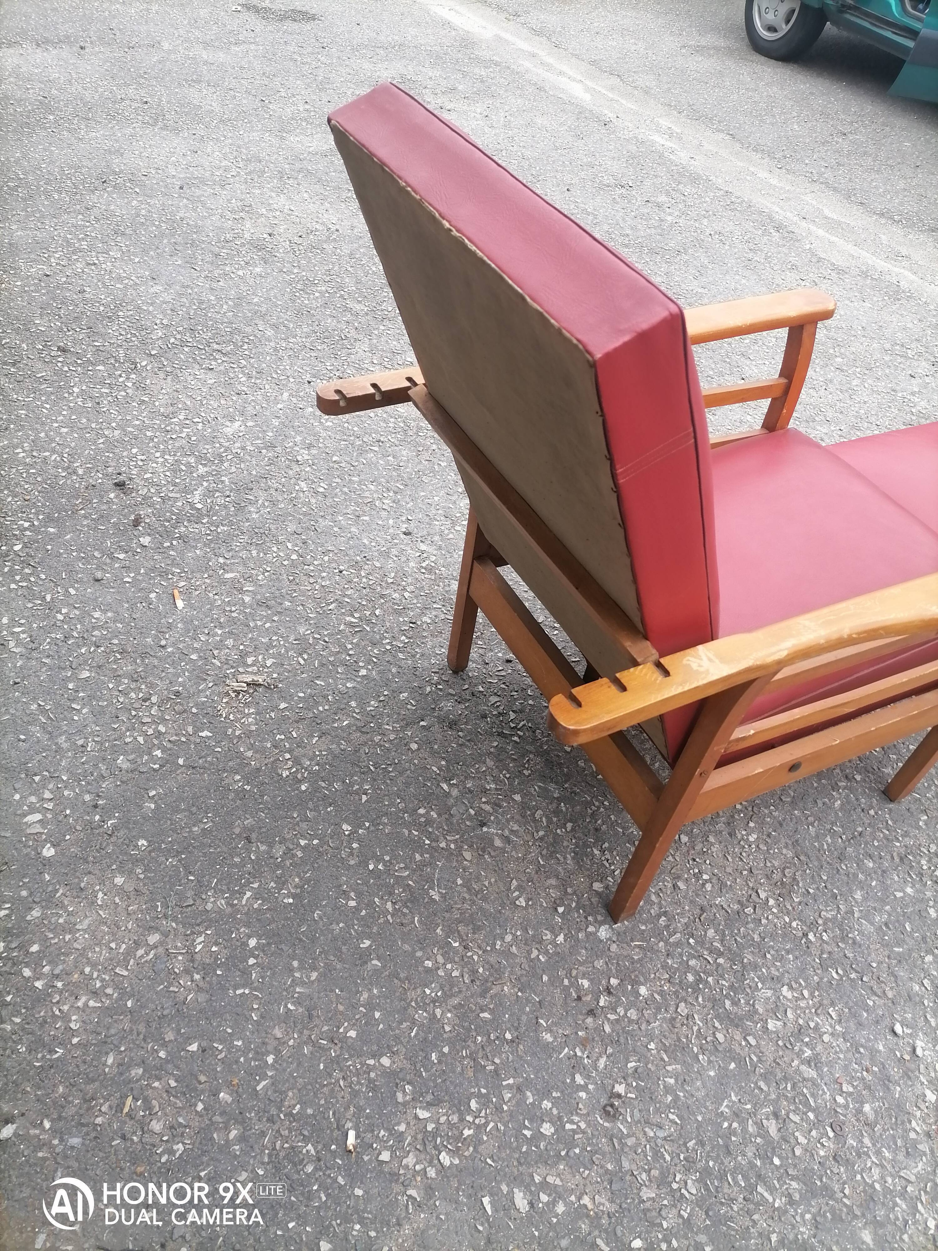 Fauteuil morris vintage 1950