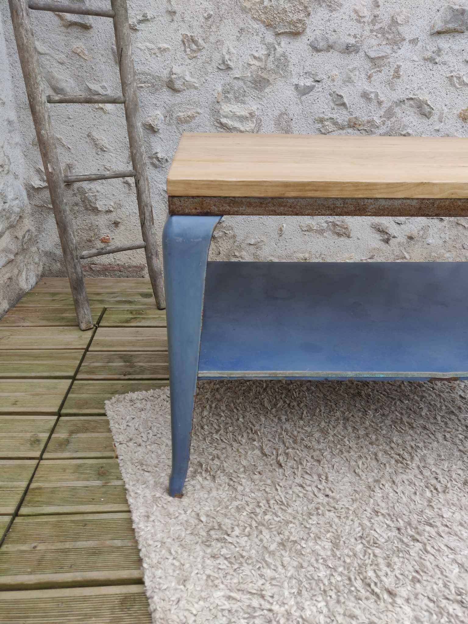 Table d'appoint industrielle