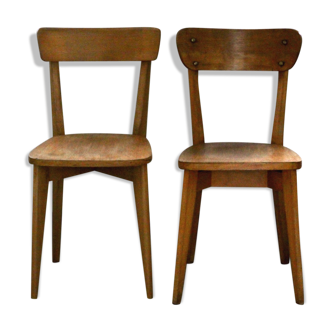 Pair of bistro chairs