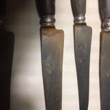 Lot de 39 couteaux anciens années 40