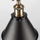Pair of industrial wall light