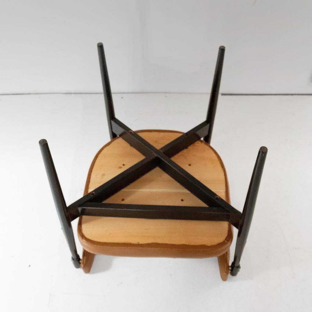 Vintage Italian Design Office Chair, Design Flam Sansoni for A. Dal Vera e