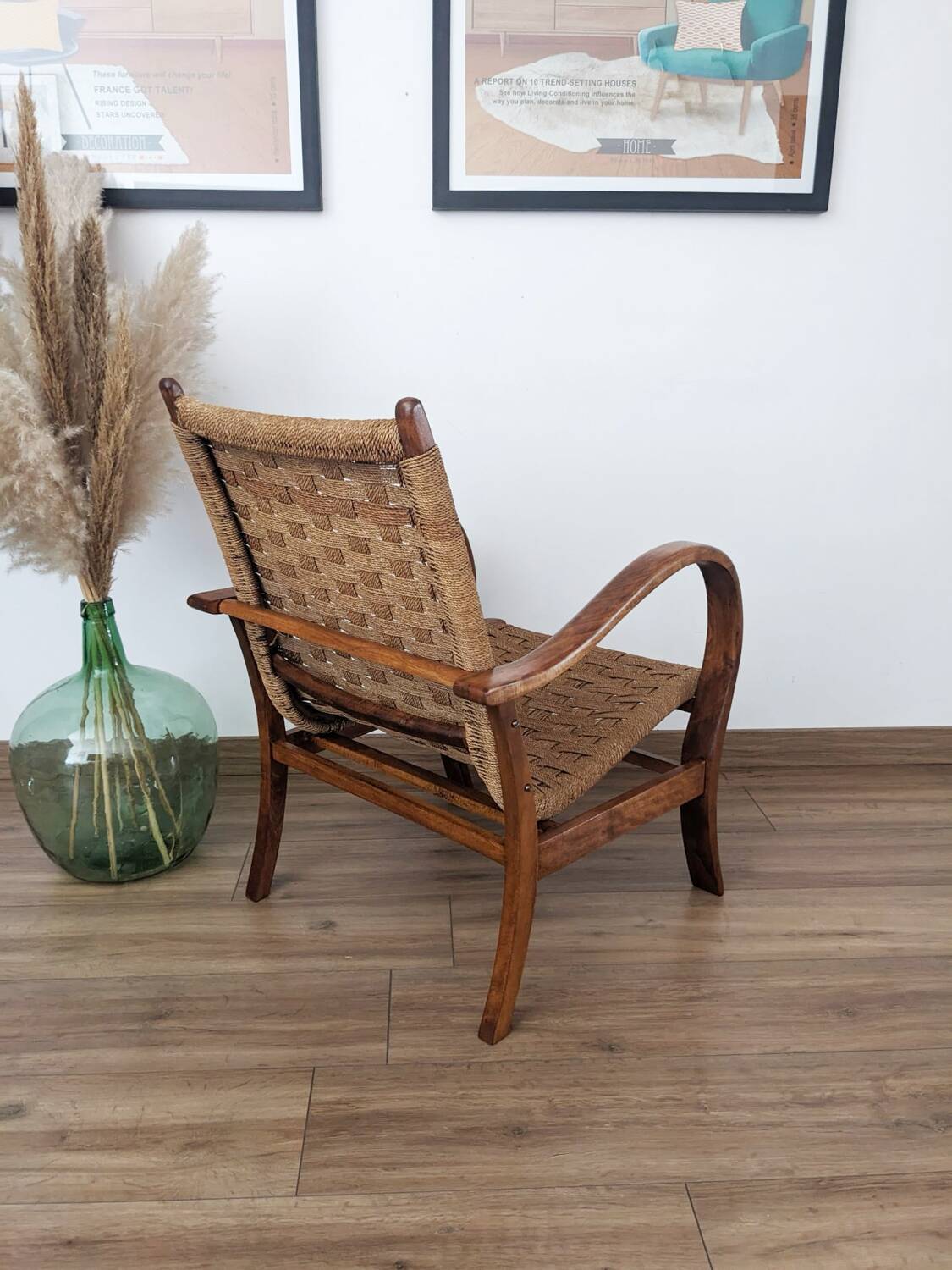 Bauhaus armchair by Erich Dieckmann Art Deco 1930s