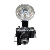 Vintage camera of reporters circa 1950