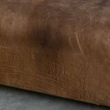 De Sede DS-47 bullhide leather sofa, Switzerland, 1970s