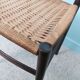 Wooden and rope chair