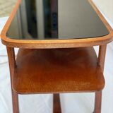 Lampadaire vintage et table de lecture de BRNO