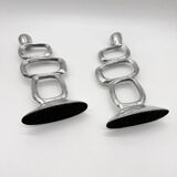 Pair of candlesticks "Circle" – Matthew Hilton, 1980s