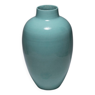 Vase ovoïde en céramique, henri chaumeil, 1930s