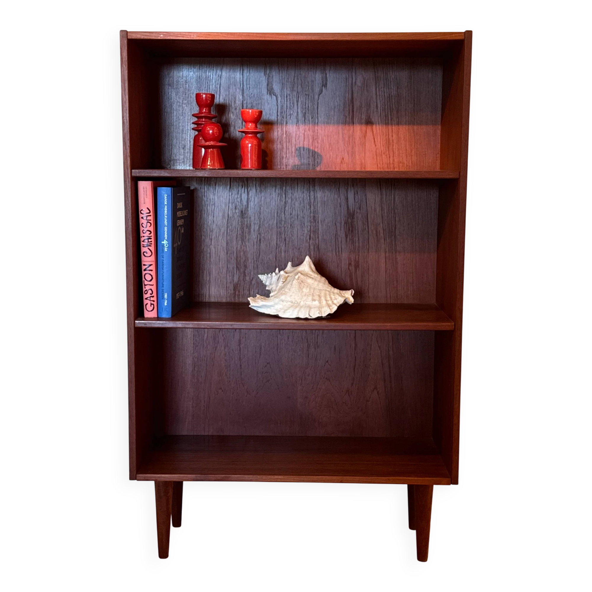 Vintage Scandinavian teak library "Vera"