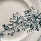 5 “Mignon” Longwy ironstone flat plates