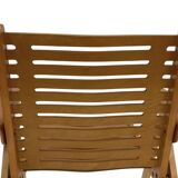 Ensemble vintage de quatre chaises pliantes Rex en contreplaqué, design Niko Kralj, 1950